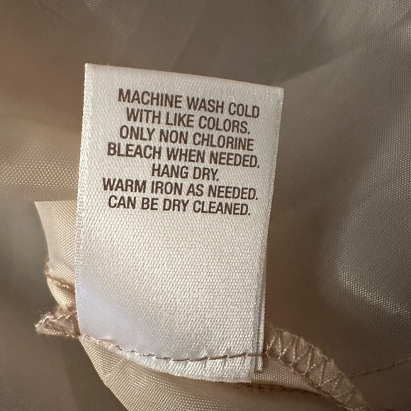 dressbarn CB Established 1962 Party Dress Black Rose Pattern/Tan Lining Sz. 14 - Picture 13 of 16